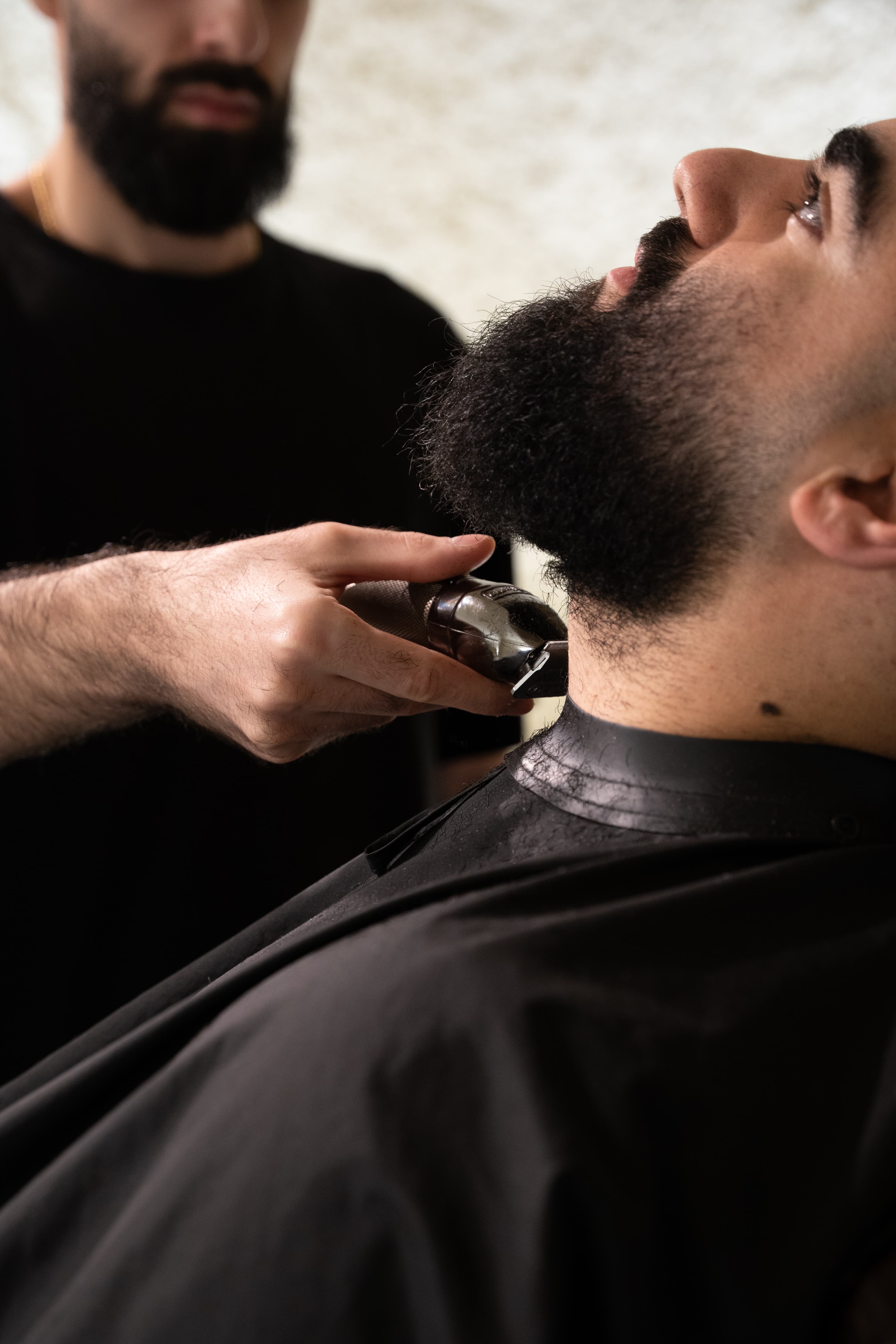 COUPE + TRAÇAGE DE BARBE